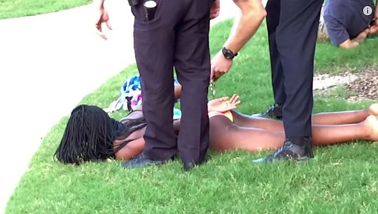 Niña afrodescendiente es arrestada brutalmente por policía de EE.UU.