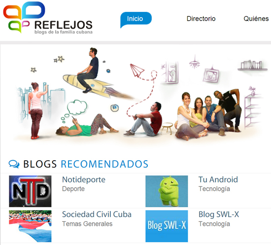 Reflejos, blogs de la familia cubana