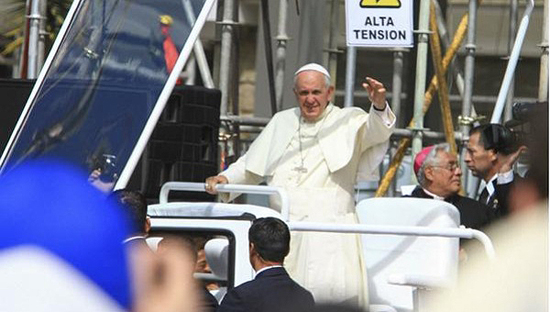 Papa Francisco cumple este sábado segunda jornada en Paraguay