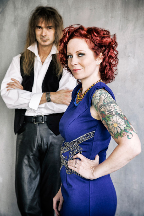 Arjen Lucassen y Anneke van Giersbergen