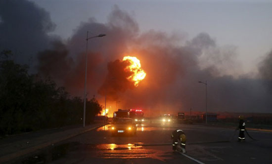 Explosión en planta química de China