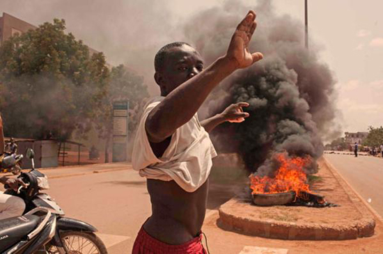 Golpe de Estado en Burkina Faso.