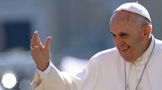 Llega a Cuba el Papa Francisco