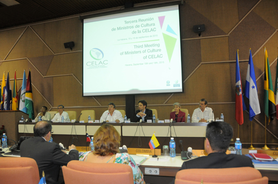 Tercera reunión del Ministerio de la Cultura de la CELAC