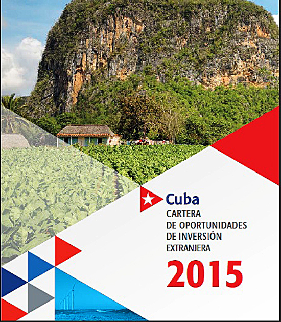 Cartera de Oportunidades de Inversión Extranjera 2015