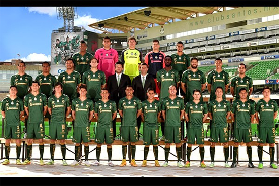 Foto oficial del Club Santos Laguna 2015