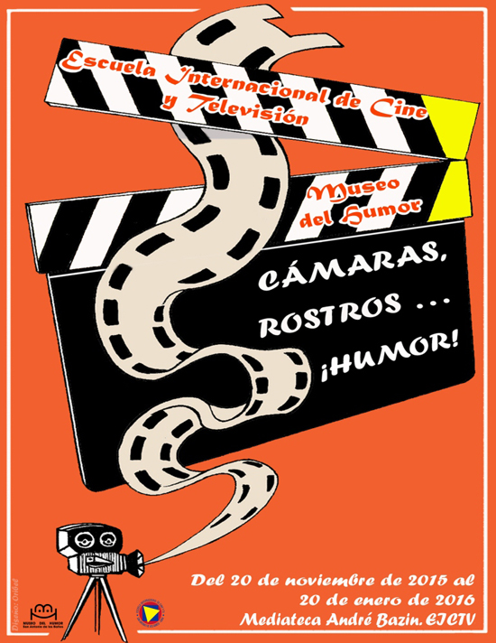 Cámaras, rostros y humor en la Escuela de Cine