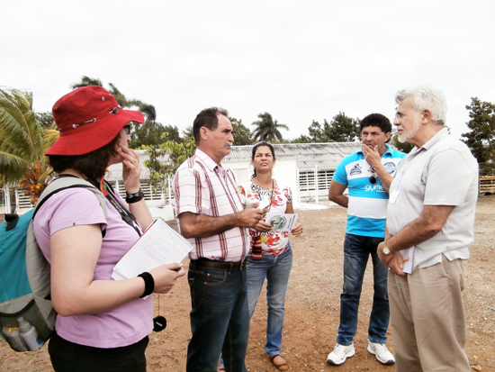 Intercambian en Cienfuegos sobre prácticas agroecológicas