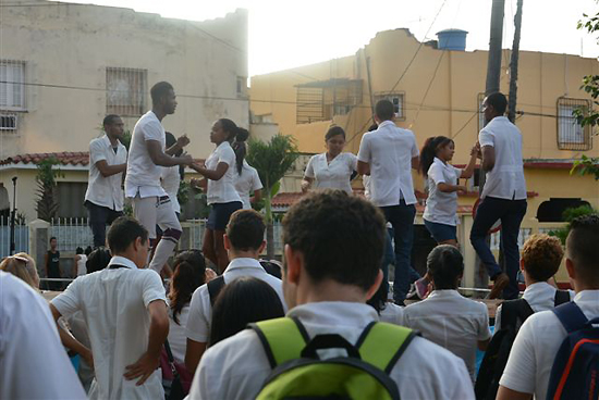 Estudiantes de Ciencias Médicas de la Habana celebran Día Internacional de los Derechos Humanos