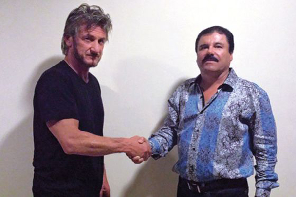 Sean Penn y Joaquín El chapo Guzmán