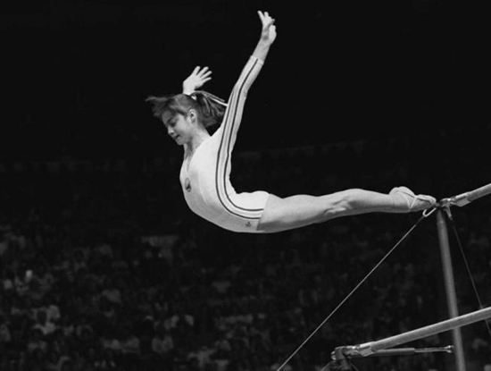 La legendaria Nadia Comaneci