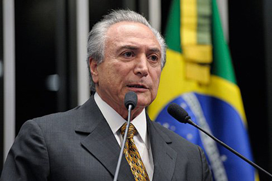 presidente brasileño Michel Temer
