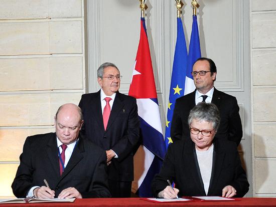 Cuba y Francia abren nueva página en sus relaciones bilaterales