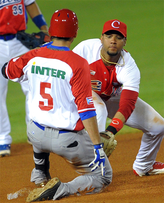 Partido de béisbol Cuba vs Puerto Rico 