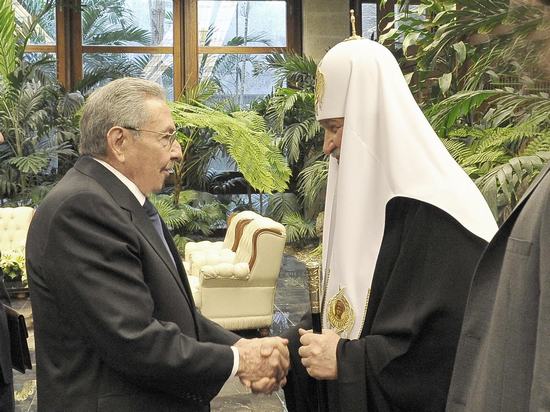 Recibió Raúl a Su Santidad Kirill, Patriarca de Moscú y de Toda Rusia