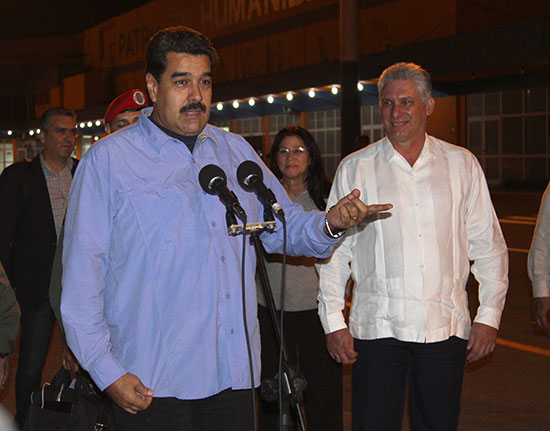 El Presidente Maduro