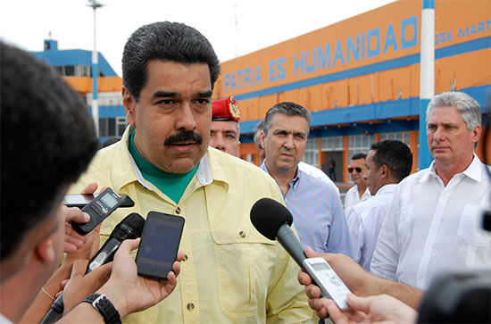 El Presidente Maduro