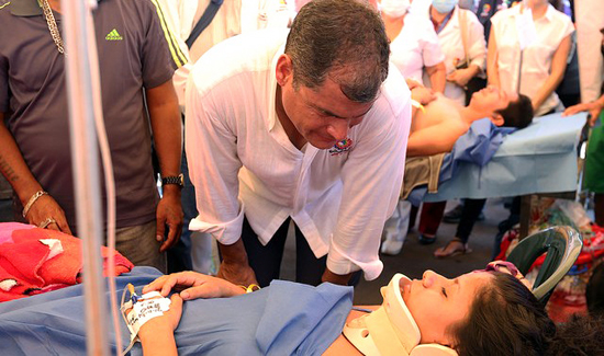 Tras salvar vidas, Ecuador pasará a etapa de recuperación