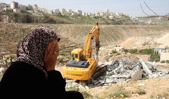 Demoliciones de casas palestinas