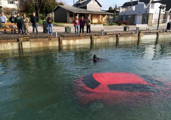 Parar al fondo del lago