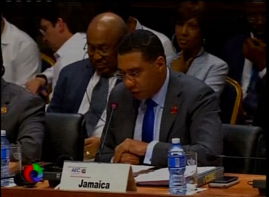 Primer ministro de Jamaica, Andrew Holness