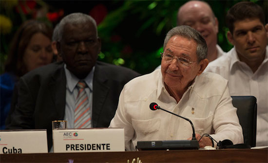 El Presidente cubano, Raúl Castro