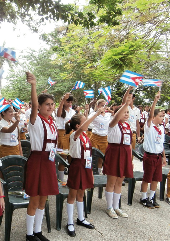 La tropa camagüeyana.