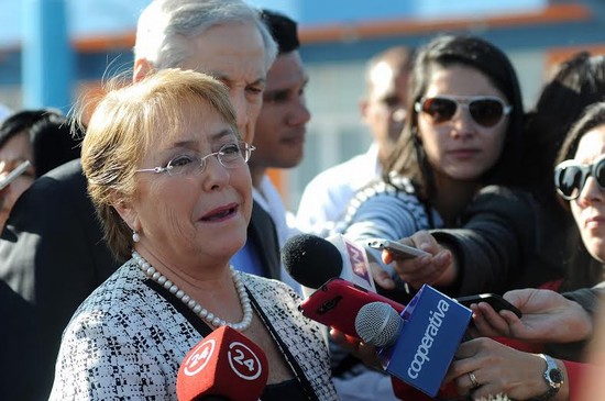 Llegada de la Presidenta Michelle Bachelet, al aeropuerto José Martí