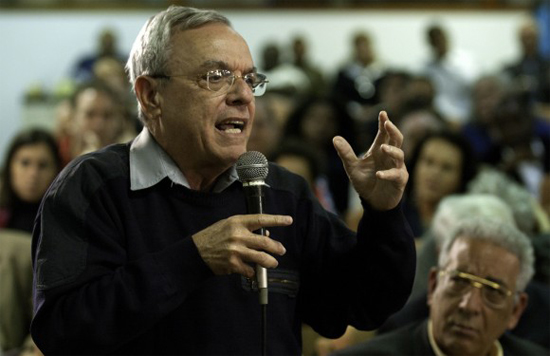 Eusebio Leal, historiador de La Habana.