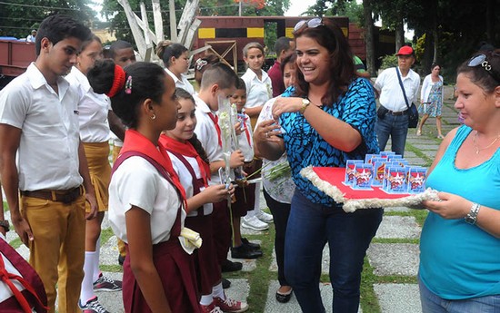 Aymara Guzmán Carrazana, presidenta de la OPJM, asegura que el destacamento es el lugar más importante para soñar las iniciativas más útiles y las mejores prácticas que fortalezcan la organización