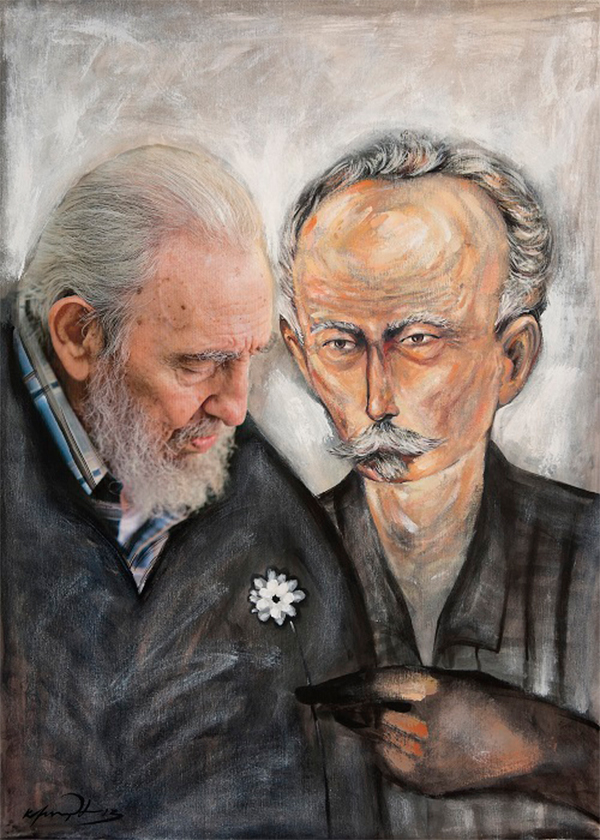 Obra Dos viejos amigos, de Kamill Boullaldi.