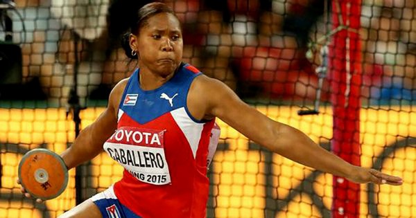 La discóbola cubana, Denia Caballero, se llevará una medalla de bronce