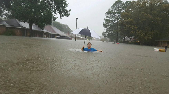 Inundaciones en Louisiana