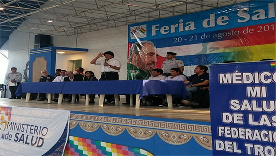 Feria de Salud dedicada a Fidel