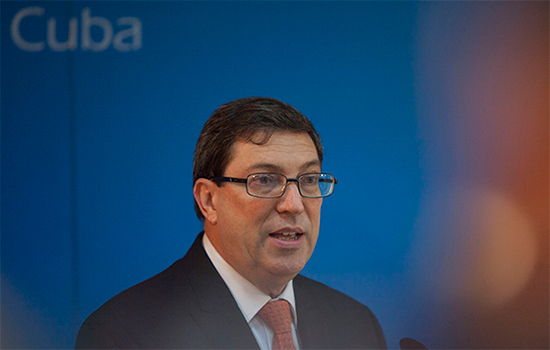 Canciller Bruno Riodríguez