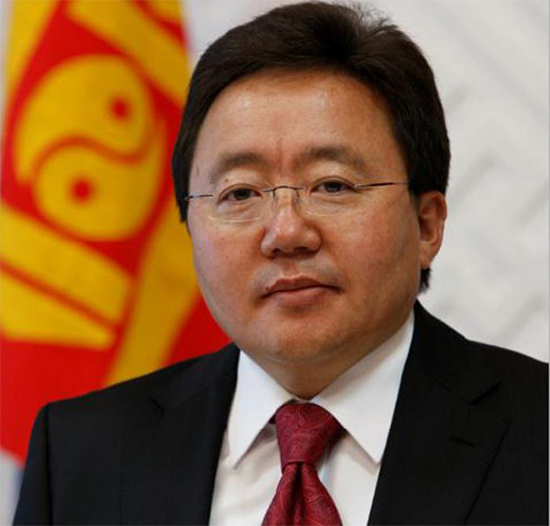 Presidente de Mongolia, Tsakhiagiin Elbegdorj
