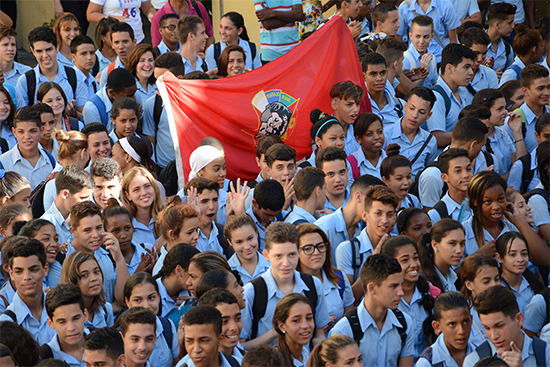 Jóvenes cubanos