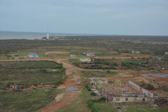 Maisí tras el paso de Matthew