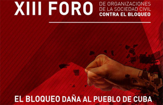 Foro de la Sociedad Civil Cubana contra el bloqueo