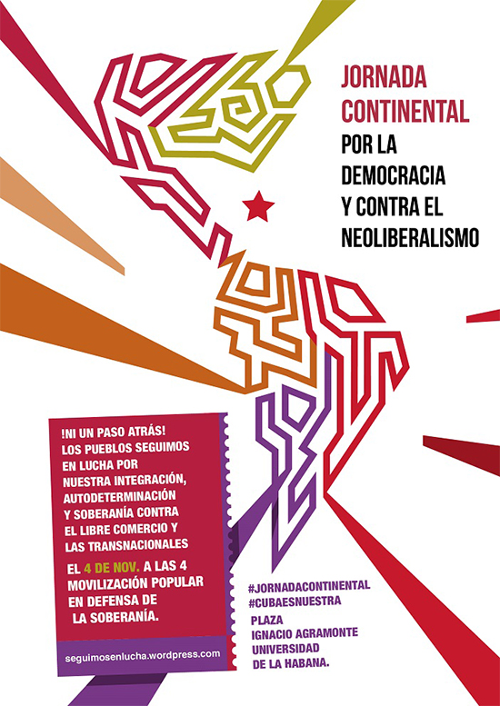 Jornada Continental por la Democracia y contra el Neoliberalismo