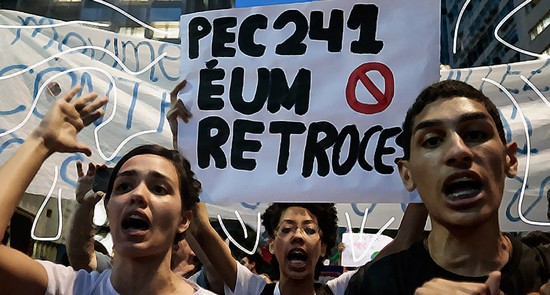 Brasileños rechazan el PEC 241
