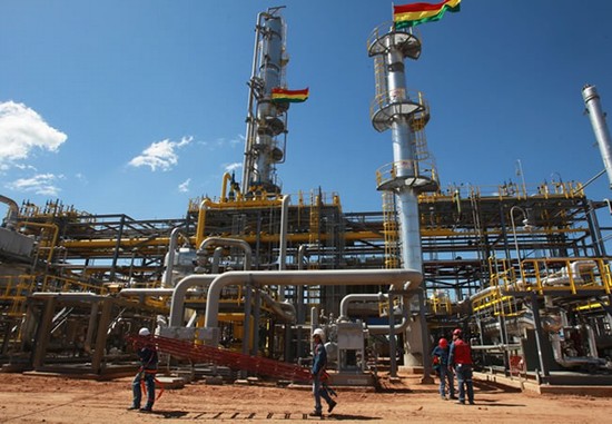Yacimientos petroleros en Bolivia