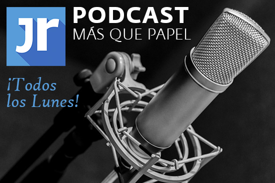 Más que papel, primer programa radial del servicio de podcast de JR. 