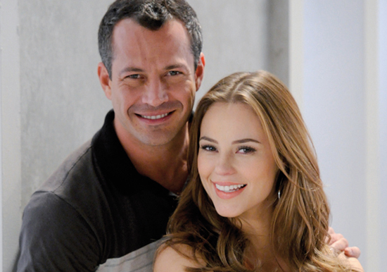 Malvino Salvador (Bruno) y Paolla Oliveira (Paloma).