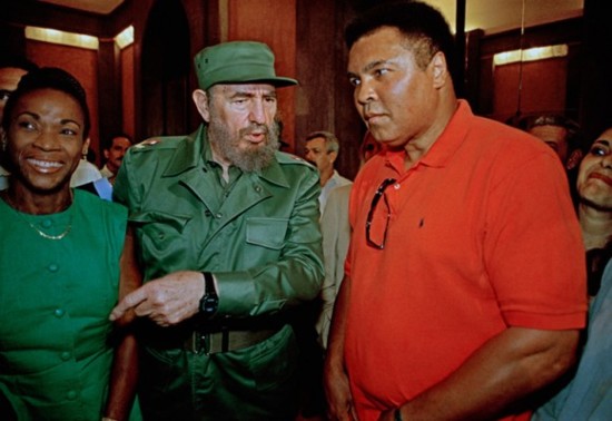 Ana Fidelia, Mohamed Ali y Fidel