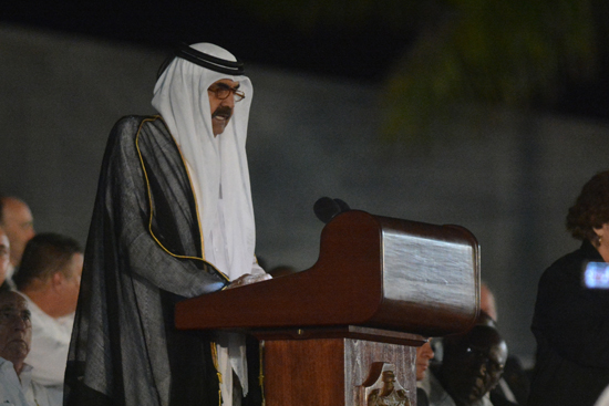 Emir padre Hamad bin Jalifa Al Thani