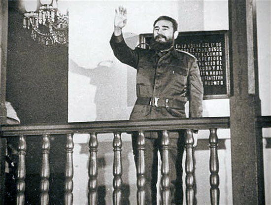 Fidel en Santiago de Cuba en 1984