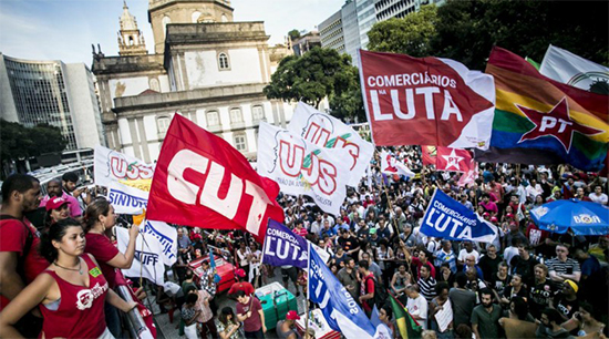 Protestas en Brasil