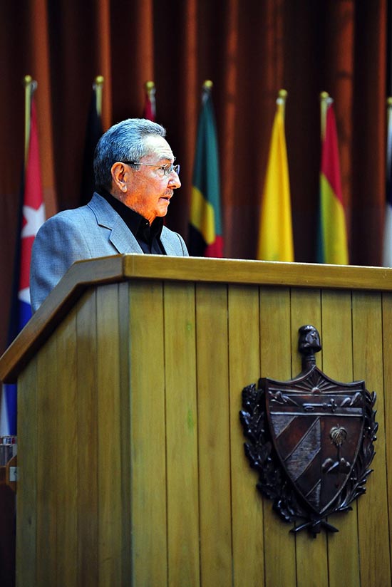 Discurso del General de Ejército Raúl Castro