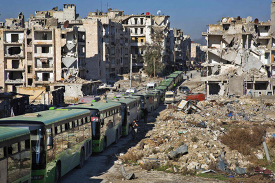 Las tropas gubernamentales sirias y sus aliados retomaron este viernes el control de la ciudad siria de Alepo